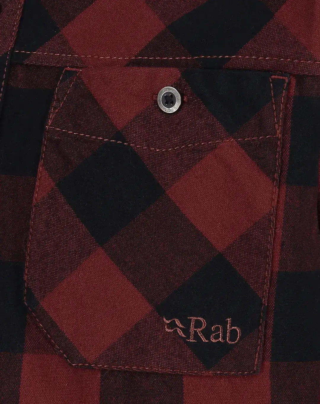 RAB Boundary חולצה מכופתרת משבצות באונדרי ראב גברים