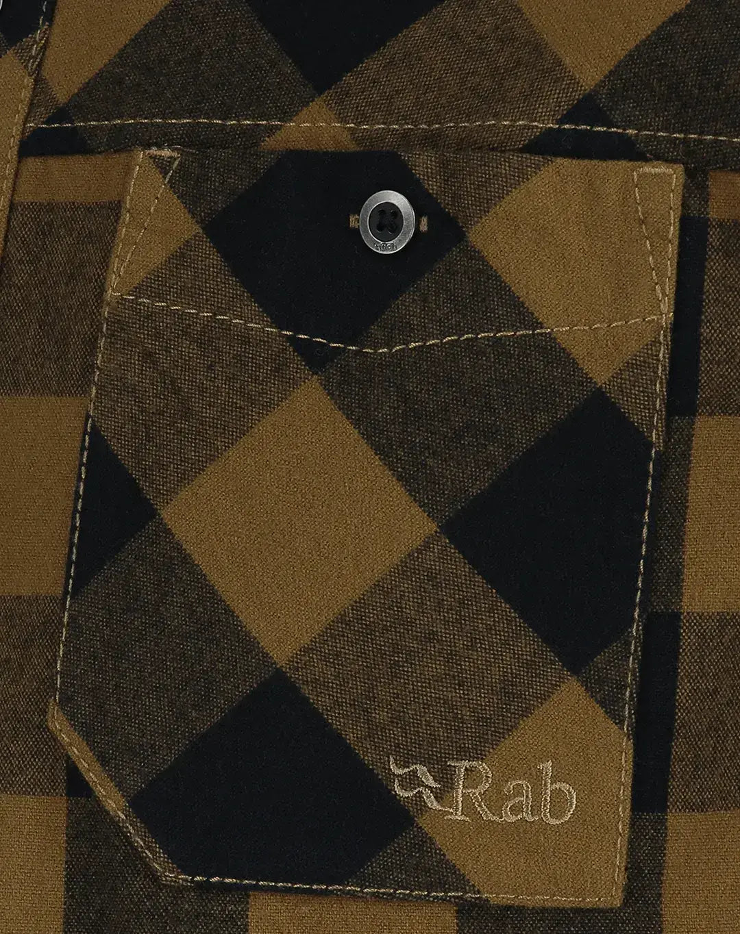 RAB Boundary חולצה מכופתרת משבצות באונדרי ראב גברים