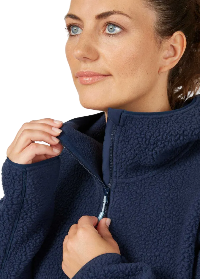 RAB Shearling Hoody מעיל פליז עם כובע שרלינג הודי ראב נשים