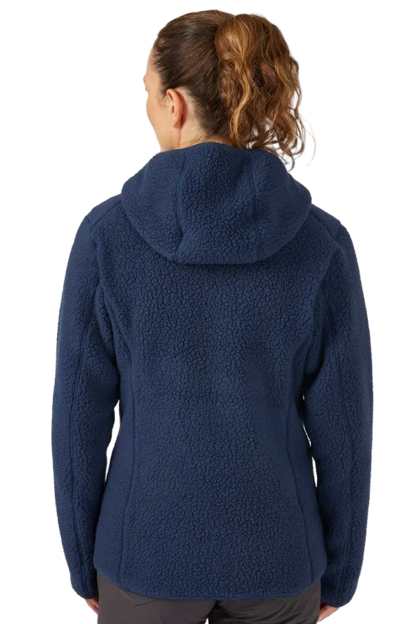 RAB Shearling Hoody מעיל פליז עם כובע שרלינג הודי ראב נשים
