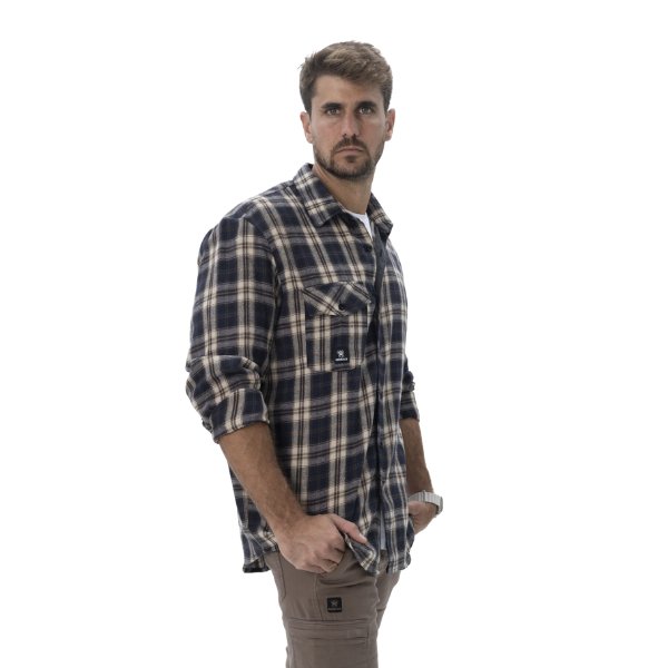 REDBACK DAVENPORT FLANNEL חולצת פלנל מכופתרת גברים