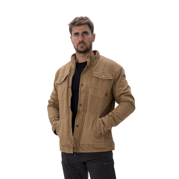 REDBACK Drover Canvas Jacket ג'קט פרווה גברים