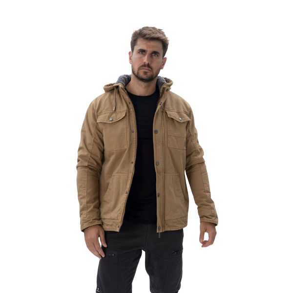 REDBACK Drover Canvas Jacket ג'קט פרווה גברים