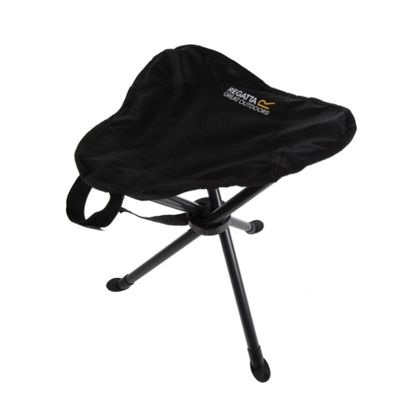 REGATTA Ternio Tripod Stool Steel כיסא 3 רגליים מתקפל