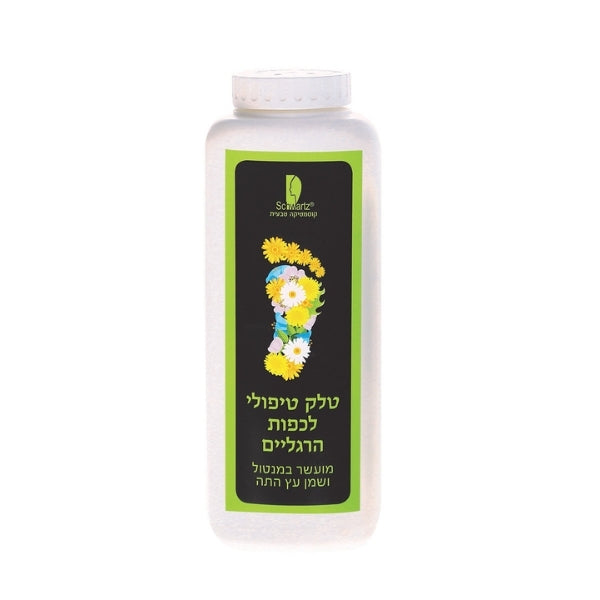 SCWARTZ טלק טיפולי עם עץ התה 200 גרם