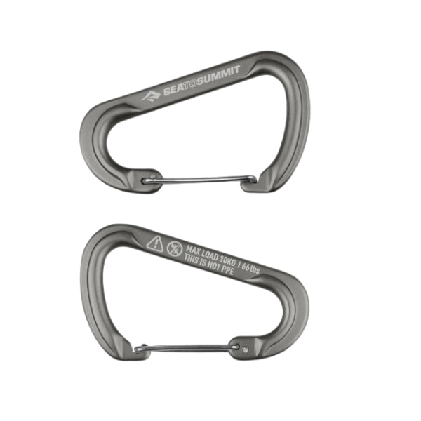 SEA TO SUMMIT Carabiner זוג טבעות קרבינר גדולות
