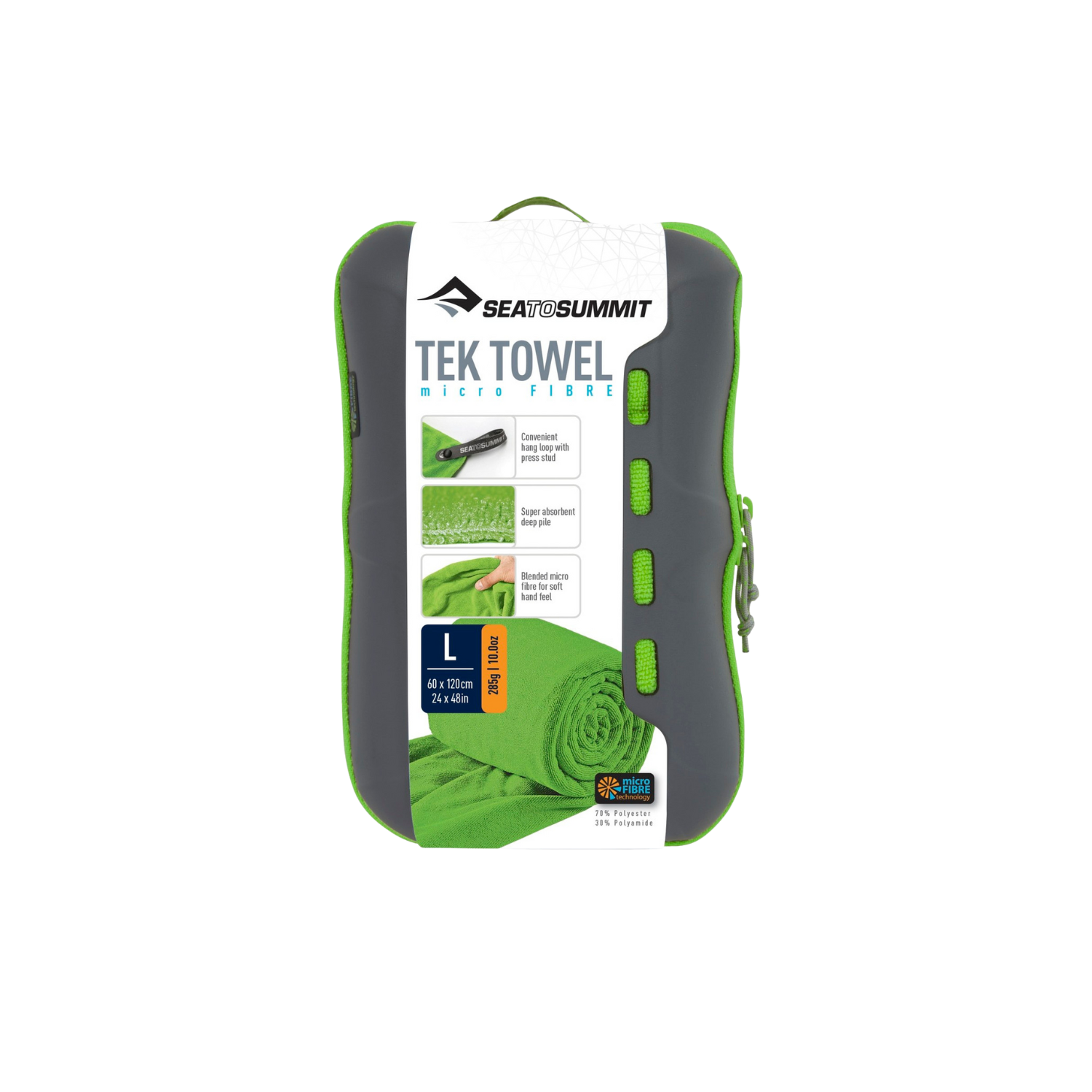 SEA TO SUMMIT Tek Towel M מגבת גוף קטיפתית