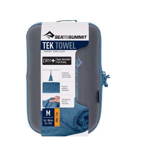SEA TO SUMMIT Tek Towel M מגבת גוף קטיפתית