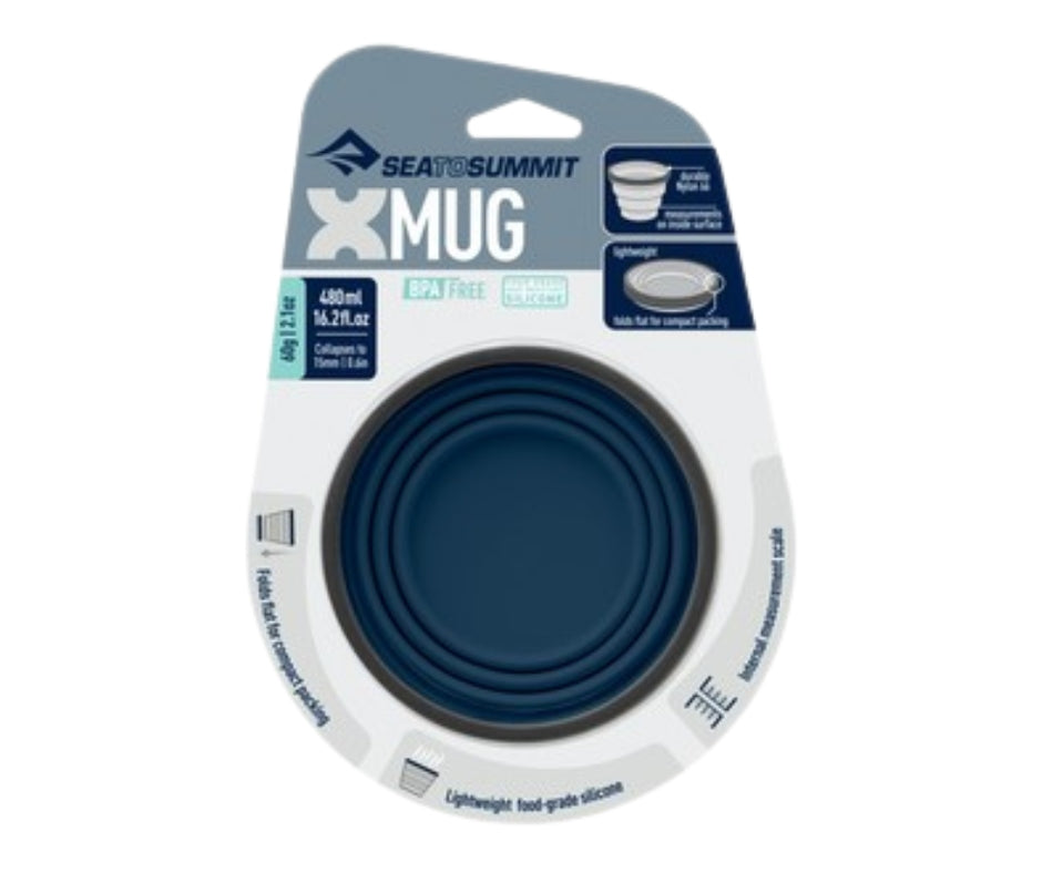 SEA TO SUMMIT X-MUG כוס סיליקון מתקפלת 480 מ"ל