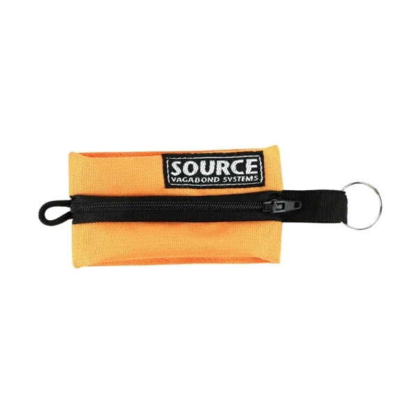 SOURCE מחזיק מפתחות | ארנק לכסף קטן | שקית סנדל שורש