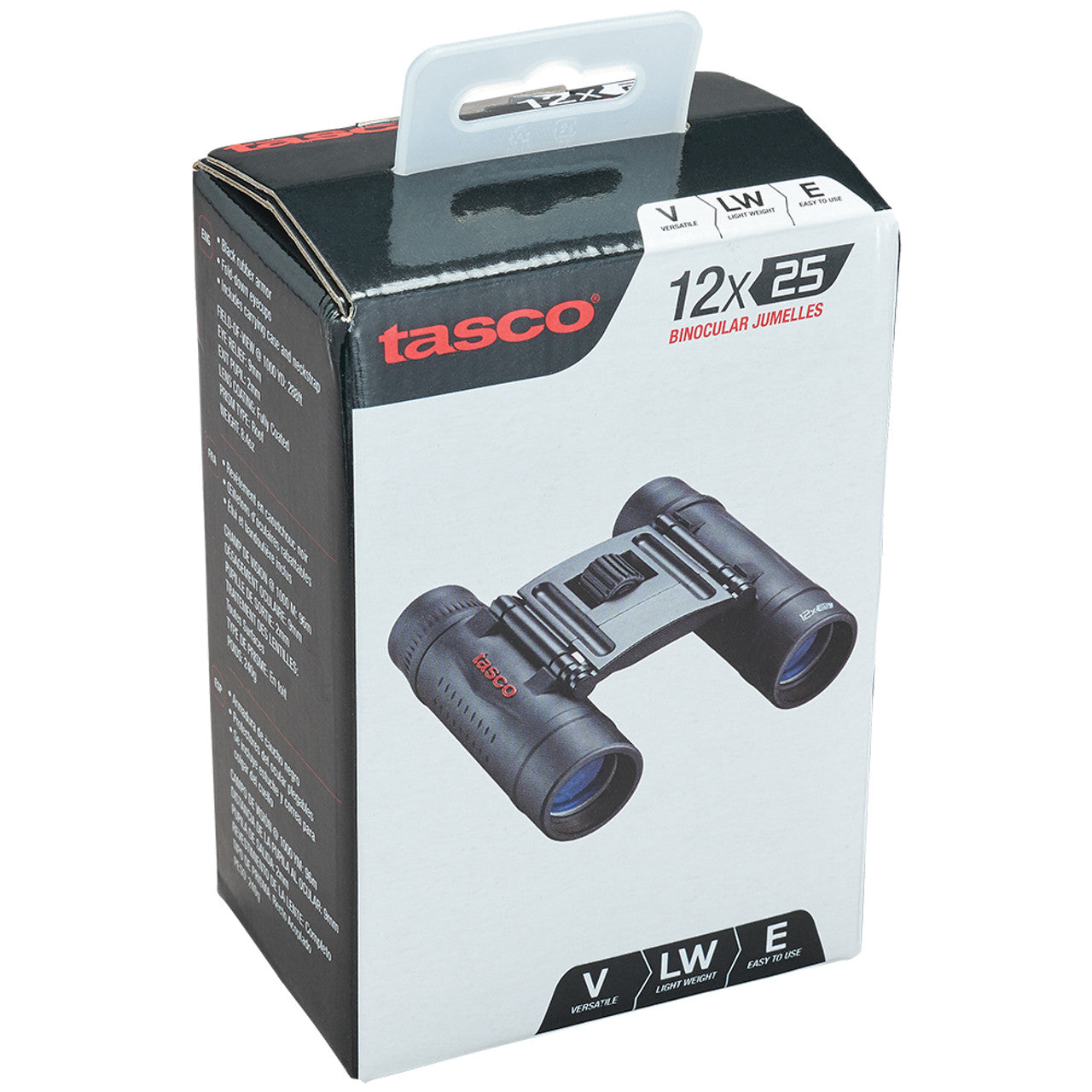 TASCO Essentials 12X25 משקפת שדה מקצועית טסקו אסנשיאל TASCO