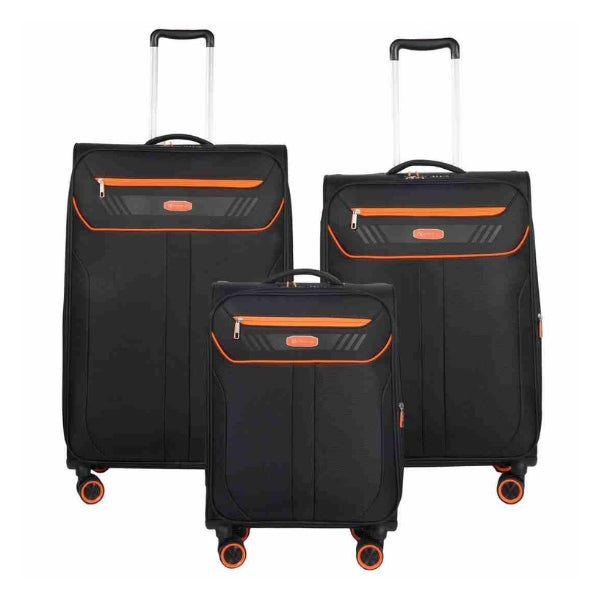 24 2 TESLA MALIBU" מזוודת בד בינונית טסלה מאליבו