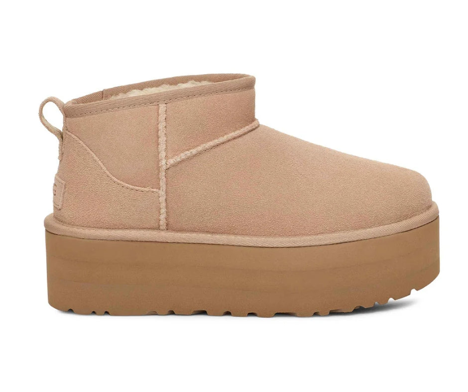 UGG Classic Ultra Mini Platform מגפיי פלטפורמה האג אולטרה מיני נשים