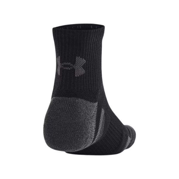 UA Performance Quarte שלישיית זוגות גרבי ספורט רבע קרסול