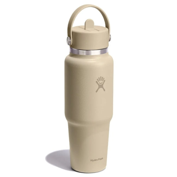 HYDRO FLASK Travel Bottle Cap בקבוק שתייה תרמוס עם קש היידרו פלאסק 946 מ"ל
