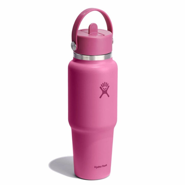 HYDRO FLASK Travel Bottle Cap בקבוק שתייה תרמוס עם קש היידרו פלאסק 946 מ"ל