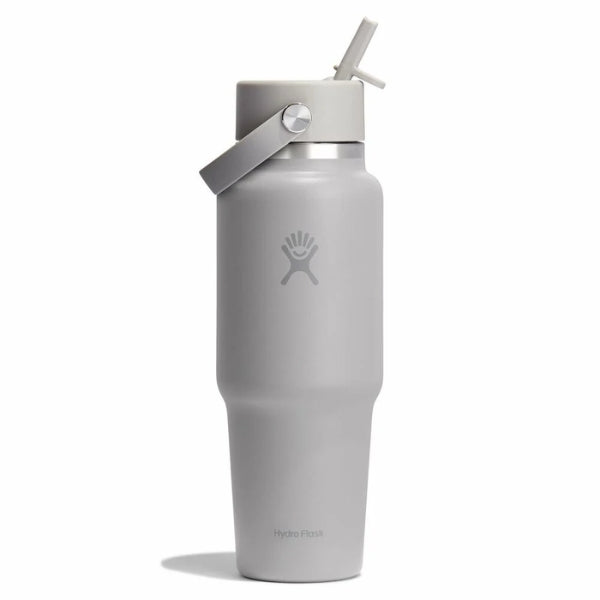 HYDRO FLASK Travel Bottle Cap בקבוק שתייה תרמוס עם קש היידרו פלאסק 946 מ"ל