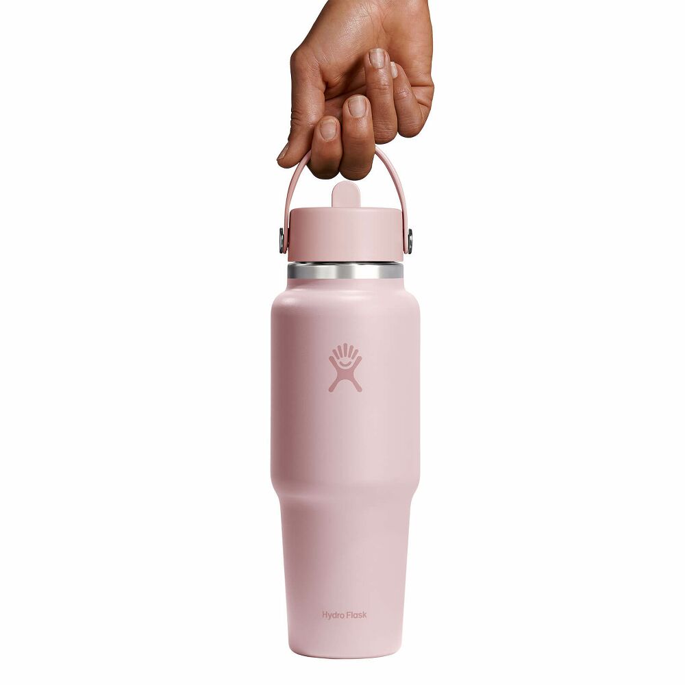 HYDRO FLASK Travel Bottle Cap בקבוק שתייה תרמוס עם קש היידרו פלאסק 946 מ"ל
