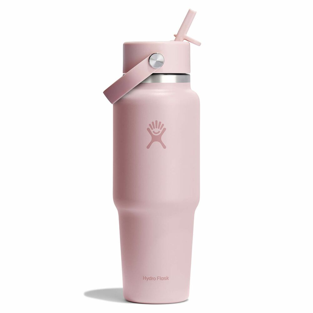 HYDRO FLASK Travel Bottle Cap בקבוק שתייה תרמוס עם קש היידרו פלאסק 946 מ"ל