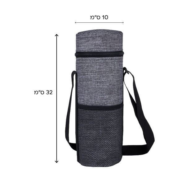 ZEUS מידנית/צידנית לבקבוק ליטר וחצי