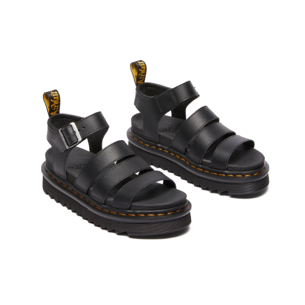 DR. MARTENS Blaire Athena Leather סנדלי פלטפורמה נשים