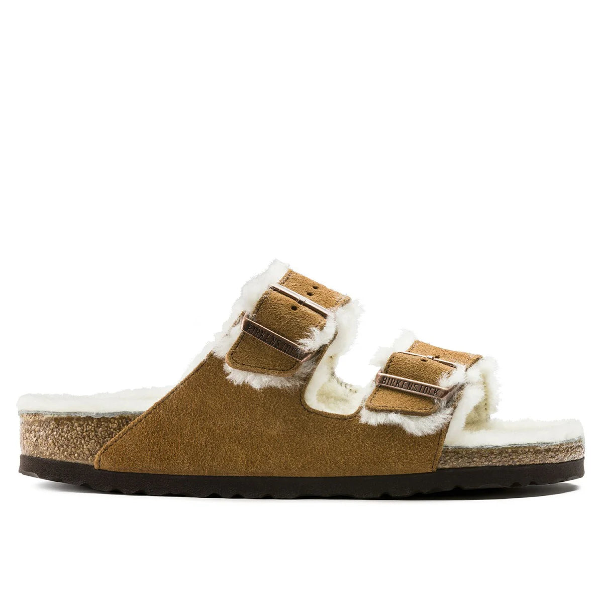 BIRKENSTOCK Arizona Shearling כפכפי פרווה בירקנשטוק נשים