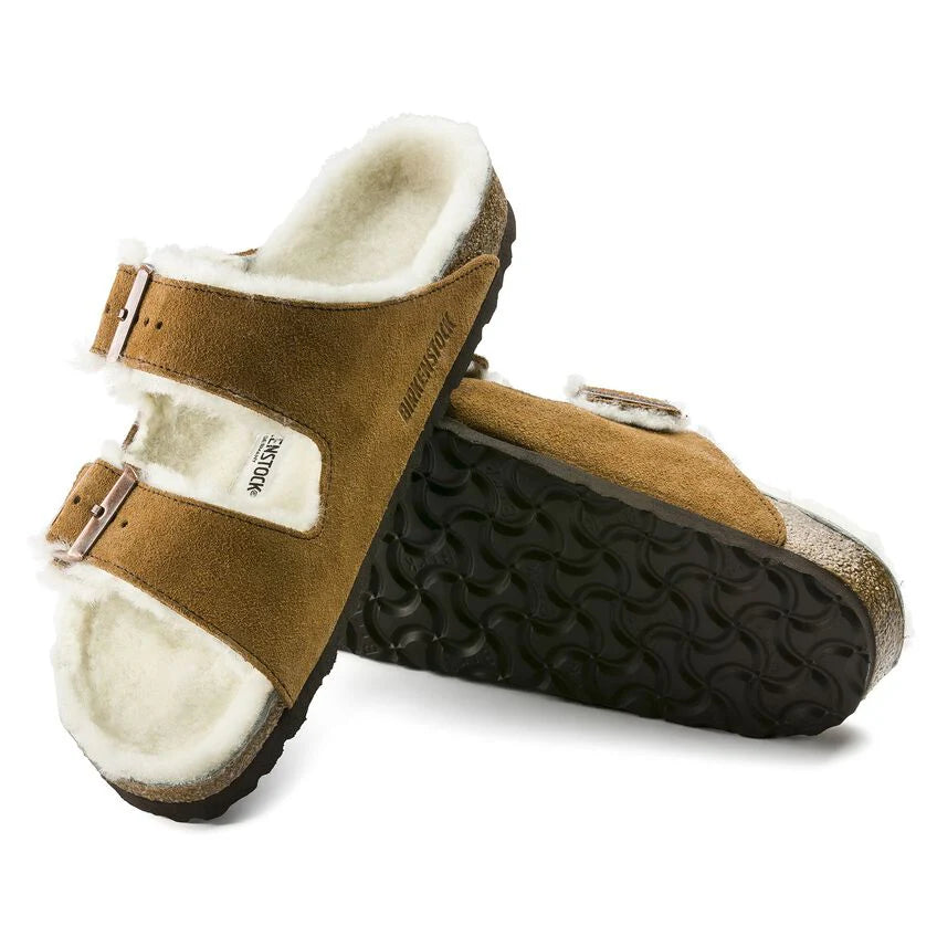 BIRKENSTOCK Arizona Fur כפכפי פרווה בירקנשטוק נשים