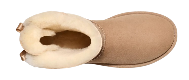 UGG Mini Bailey Bow מגפי פרווה האג מיני ביילי בו נשים