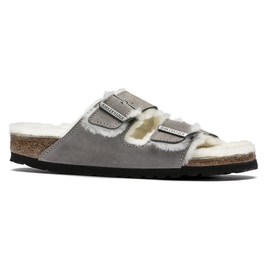 BIRKENSTOCK Arizona Fur כפכפי פרווה בירקנשטוק נשים