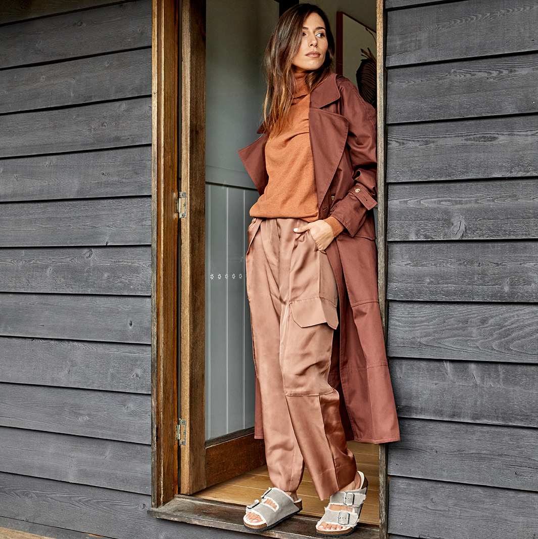 BIRKENSTOCK Arizona Fur כפכפי פרווה בירקנשטוק נשים