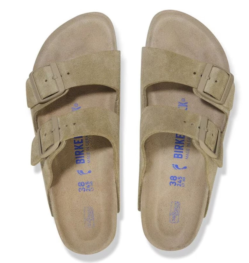 BIRKENSTOCK Arizona SFB כפכפי זמש אריזונה בירקנשטוק נשים