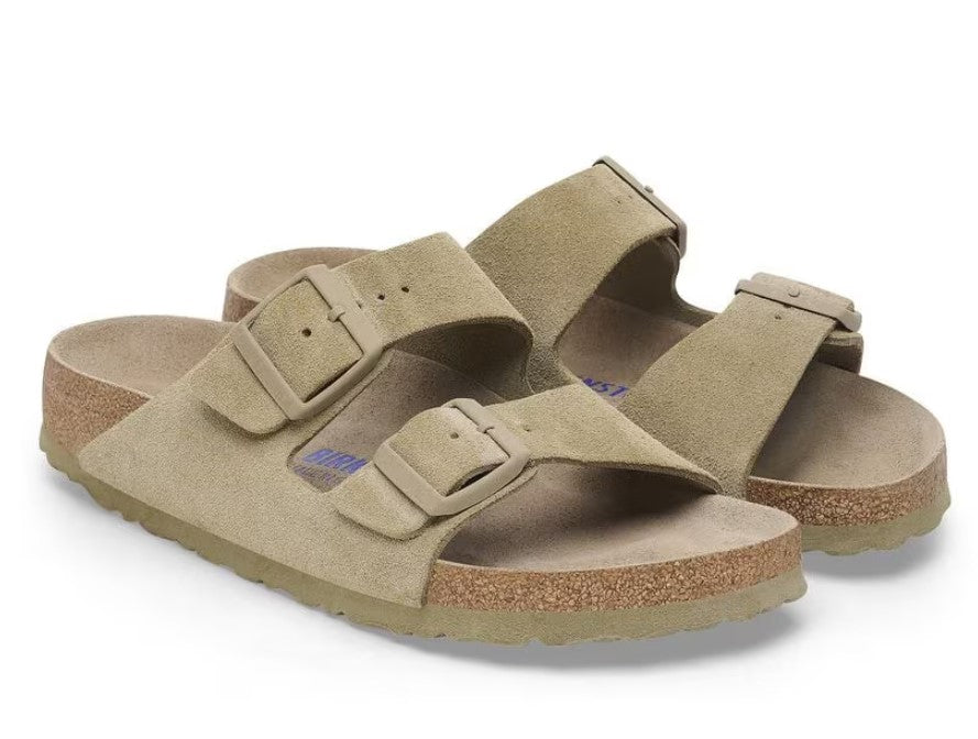 BIRKENSTOCK Arizona SFB כפכפי זמש אריזונה בירקנשטוק נשים
