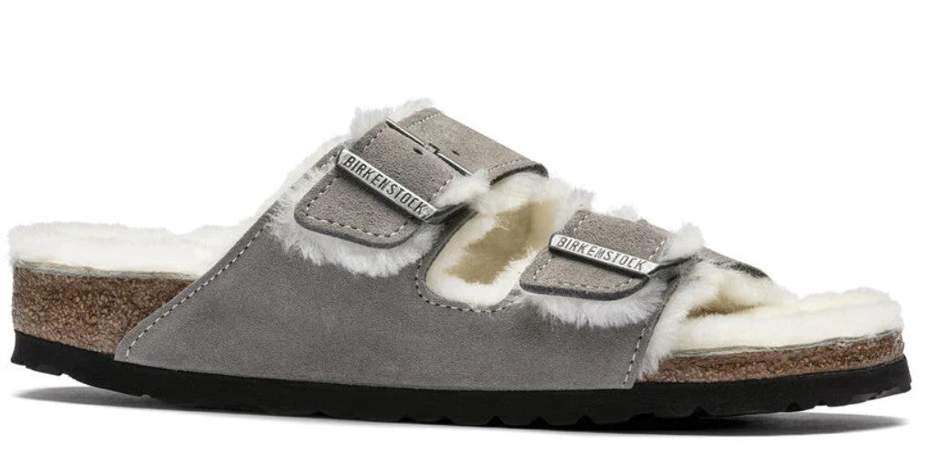 BIRKENSTOCK Arizona Shearling כפכפי פרווה בירקנשטוק נשים