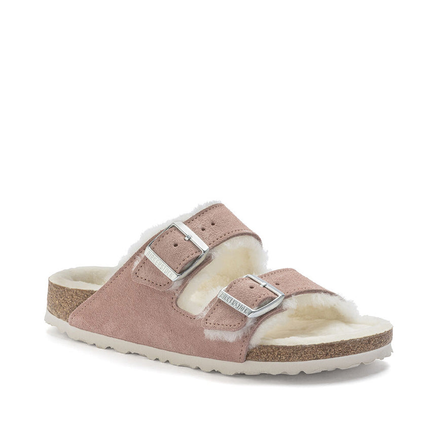 BIRKENSTOCK Arizona Shearling כפכפי פרווה בירקנשטוק נשים