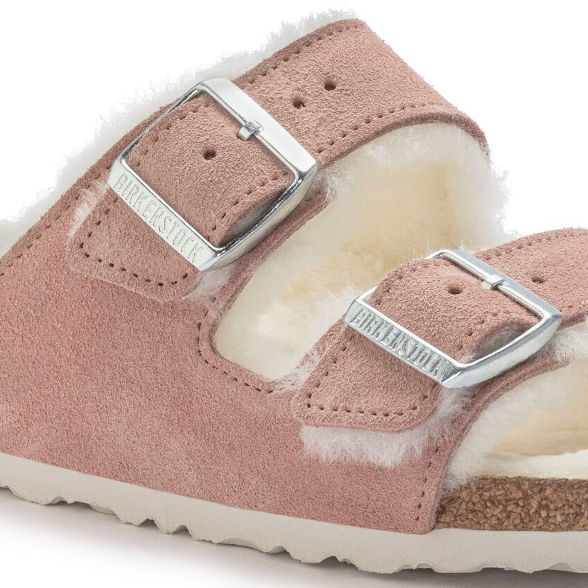 BIRKENSTOCK Arizona Shearling כפכפי פרווה בירקנשטוק נשים