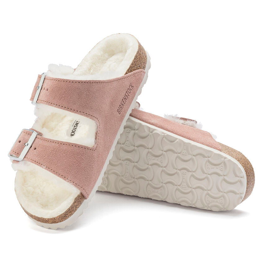 BIRKENSTOCK Arizona Shearling כפכפי פרווה בירקנשטוק נשים