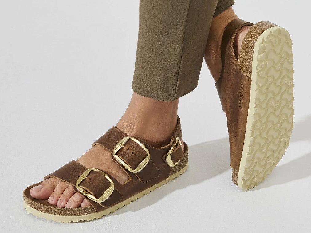 BIRKENSTOCK Milano Big Buckle 1024067 סנדל בירקנשטוק נשים