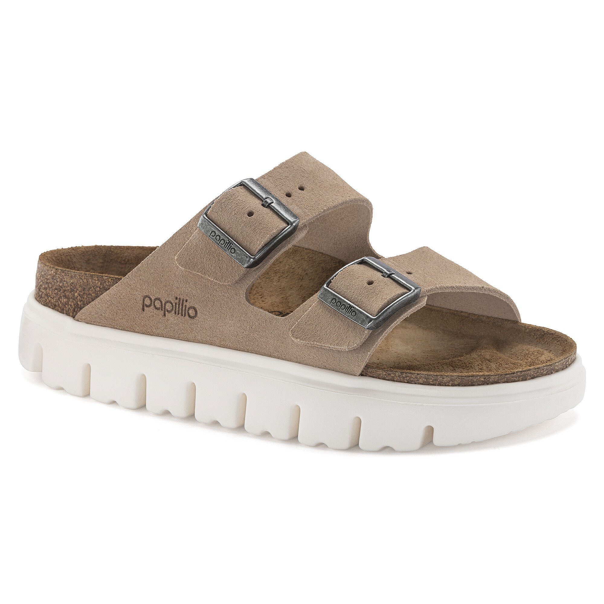 BIRKENSTOCK Arizona Papillio Chunky כפכפי עור פאפילו נשים