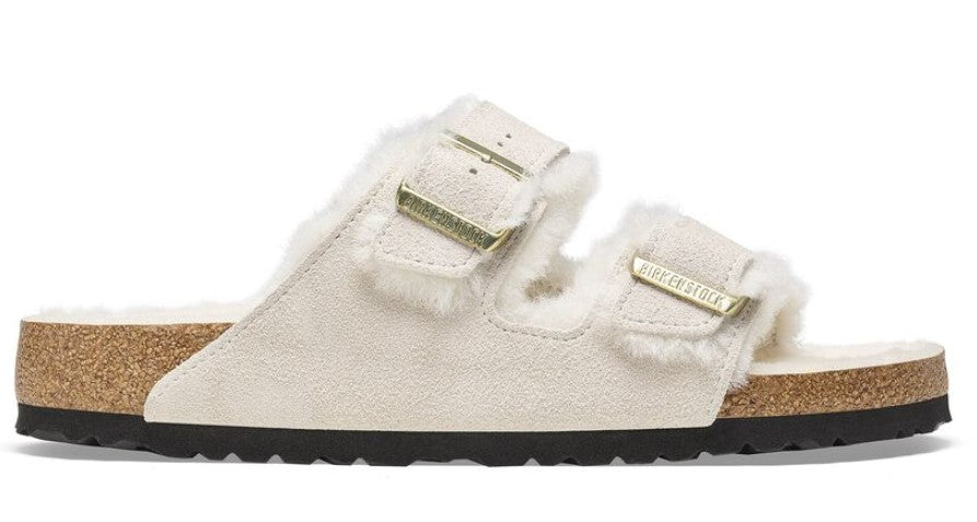 BIRKENSTOCK Arizona Shearling כפכפי פרווה בירקנשטוק נשים