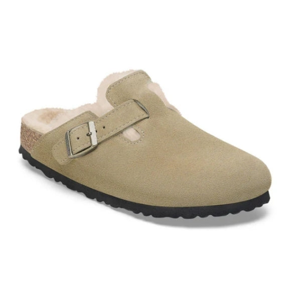 BIRKENSTOCK Boston Shearling כפכפי פרווה בירקנשטוק נשים