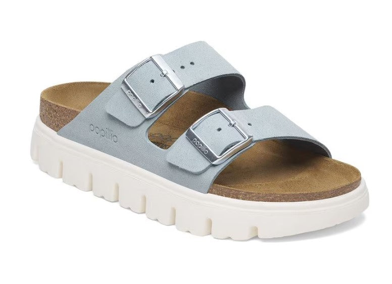 BIRKENSTOCK Papillio Arizona Chunky כפכפי זמש פאפילו נשים