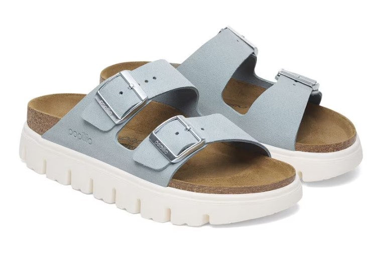 BIRKENSTOCK Papillio Arizona Chunky כפכפי זמש פאפילו נשים