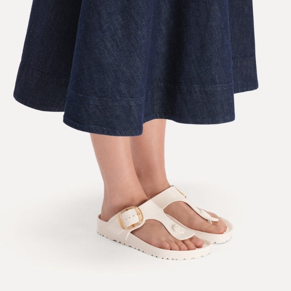 BIRKENSTOCK Gizeh Big Buckle EVA כפכפי אצבע גומי נשים
