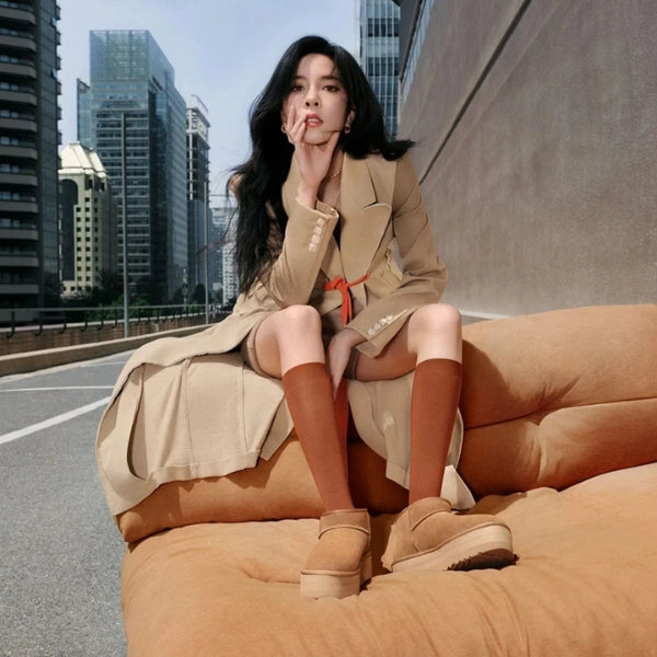 UGG Classic Ultra Mini Platform מגפיי פלטפורמה האג אולטרה מיני נשים UGG