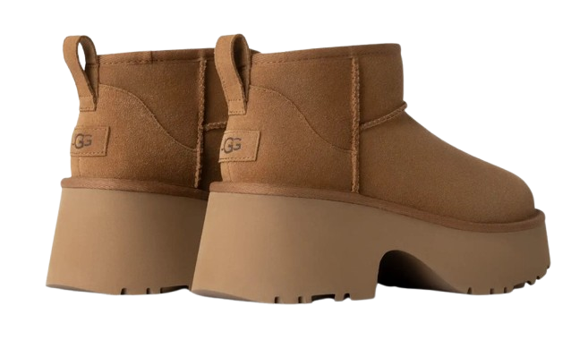 UGG Ultra Mini New Heights מגפי פרווה האג אולטרה מיני נשים