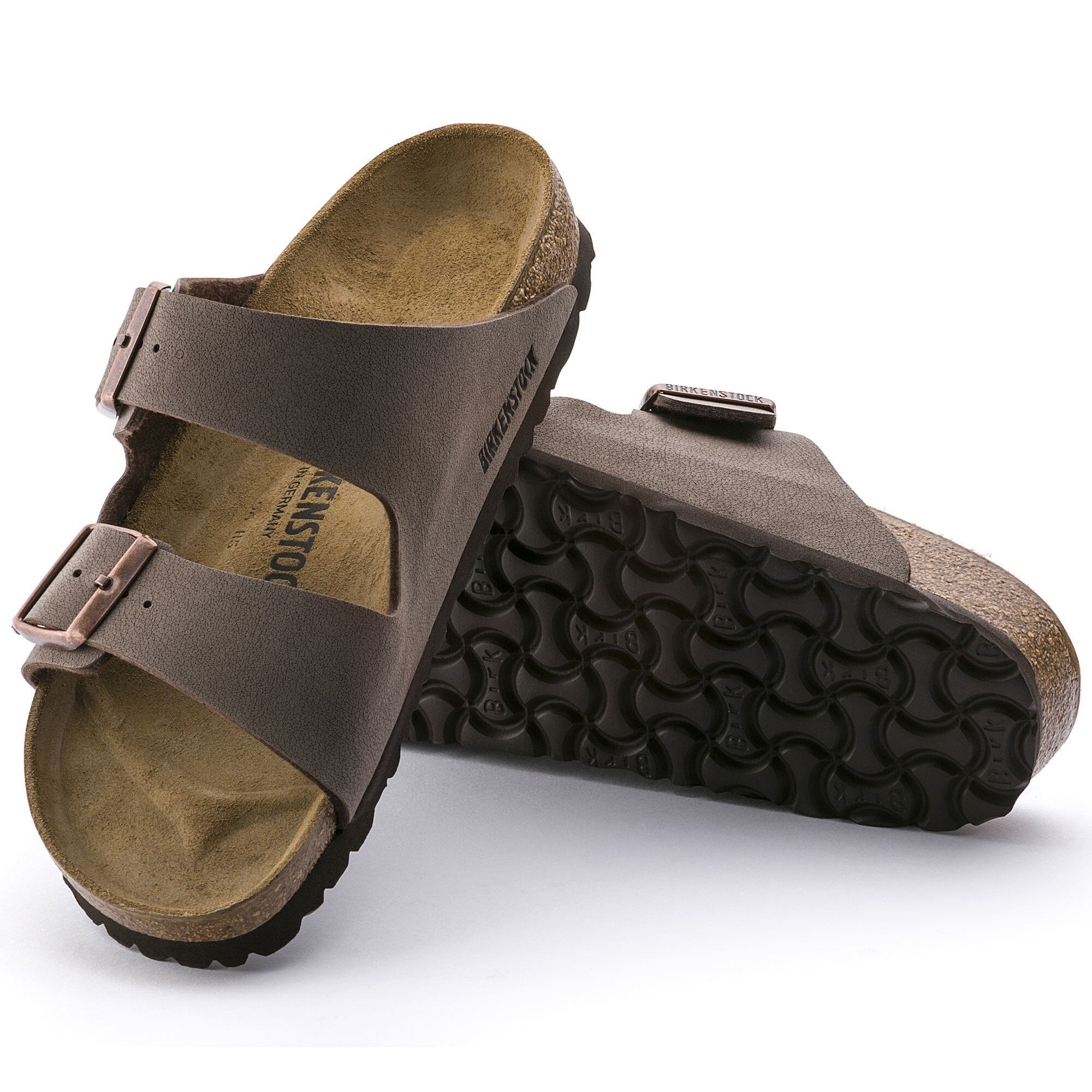 BIRKENSTOCK Arizona Birko Flor כפכפי בירקנשטוק אריזונה גברים