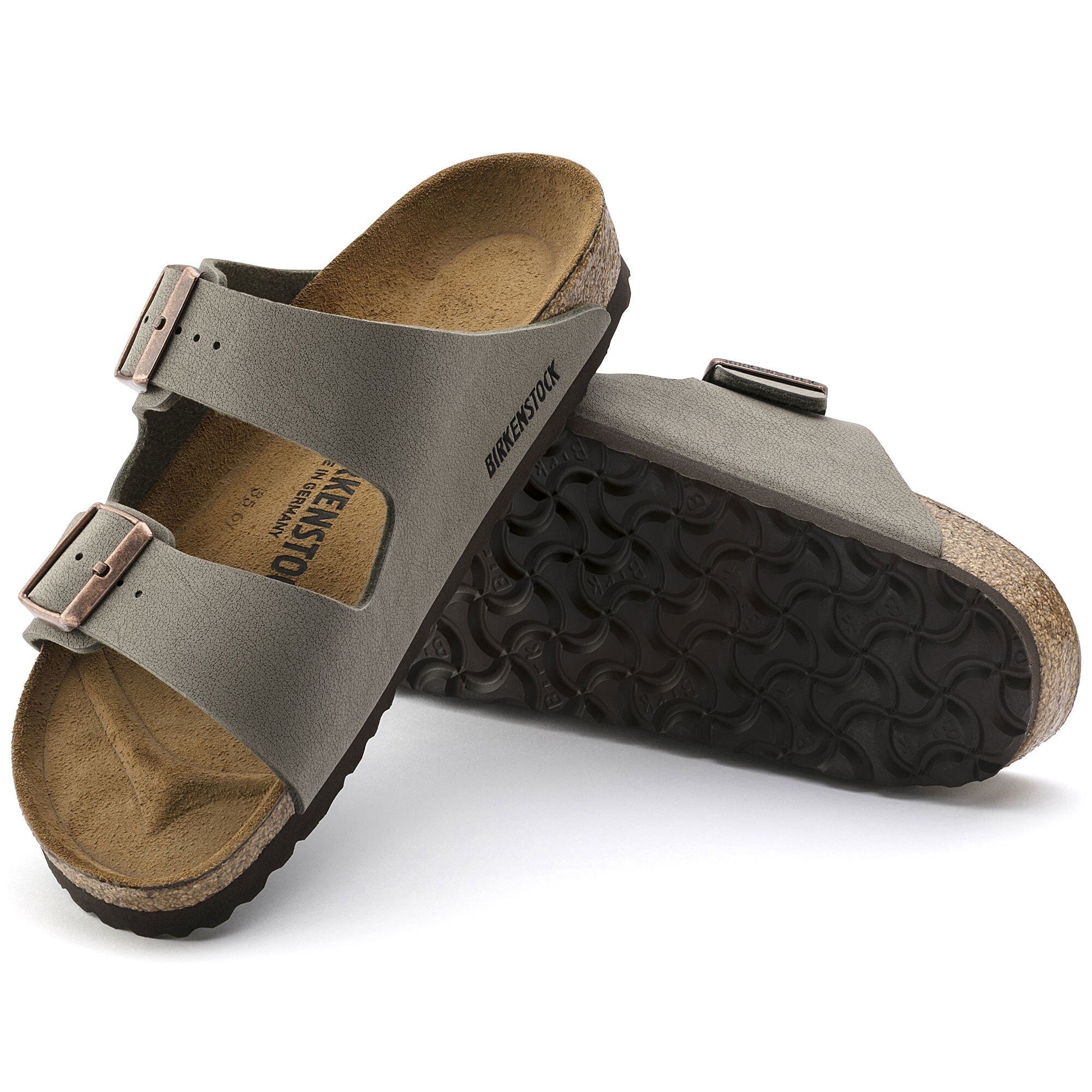 BIRKENSTOCK Arizona Birko Flor כפכפי בירקנשטוק אריזונה נשים