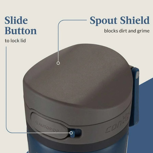 2.0 CONTIGO Jackson Chill בקבוק מתכת קונטיגו 590 מ''ל