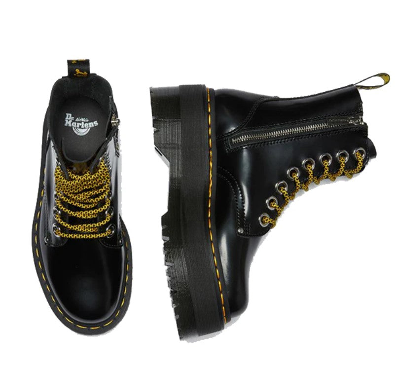 DR. MARTENS Jadon Max מגפי פלטפורמה ד"ר מרטינס ג'יידון מקס נשים