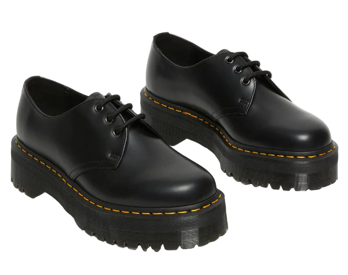 DR. MARTENS Quad 3 Eye Shoe נעלי פלטפורמה ד"ר מרטינס